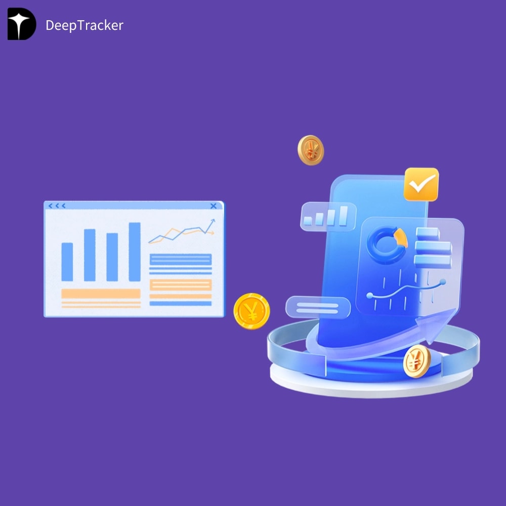 AI financial analysis tool with holographic Income Statement, Balance Sheet, and KPI overlays, highlighting changes fast